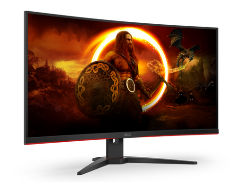 MONITOR AOC CQ32G2SE/BK 31.5"/VA,ZAKRIVLJEN/2560X1440/165HZ/1MS MPRT/HDMIX2,DP/FREESYNC/ZVUČNICI